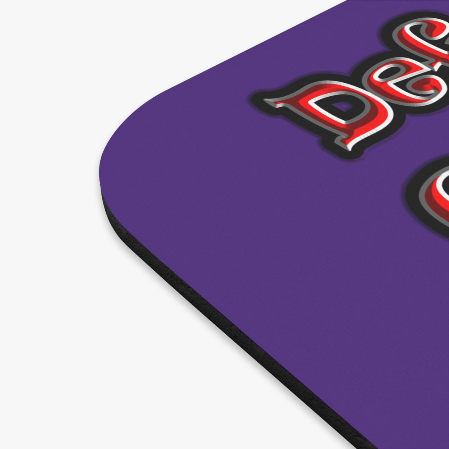 defy conquer reach - Mouse Pad (Rectangle) (purple)