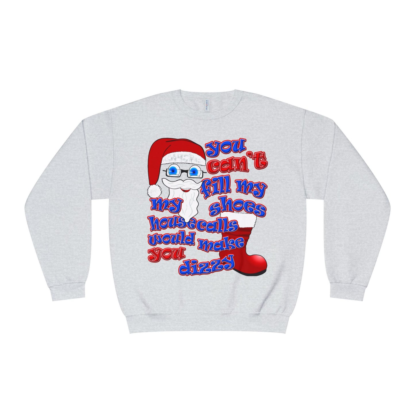 santa's shoes - Unisex NuBlend® Crewneck Sweatshirt