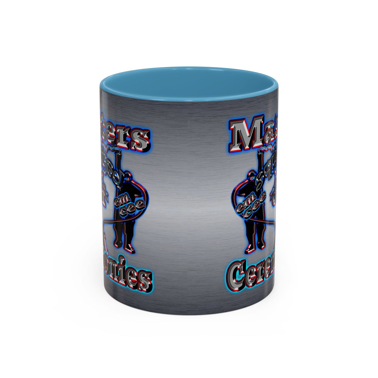 em cee squared - Accent Mug (brushed nickel)