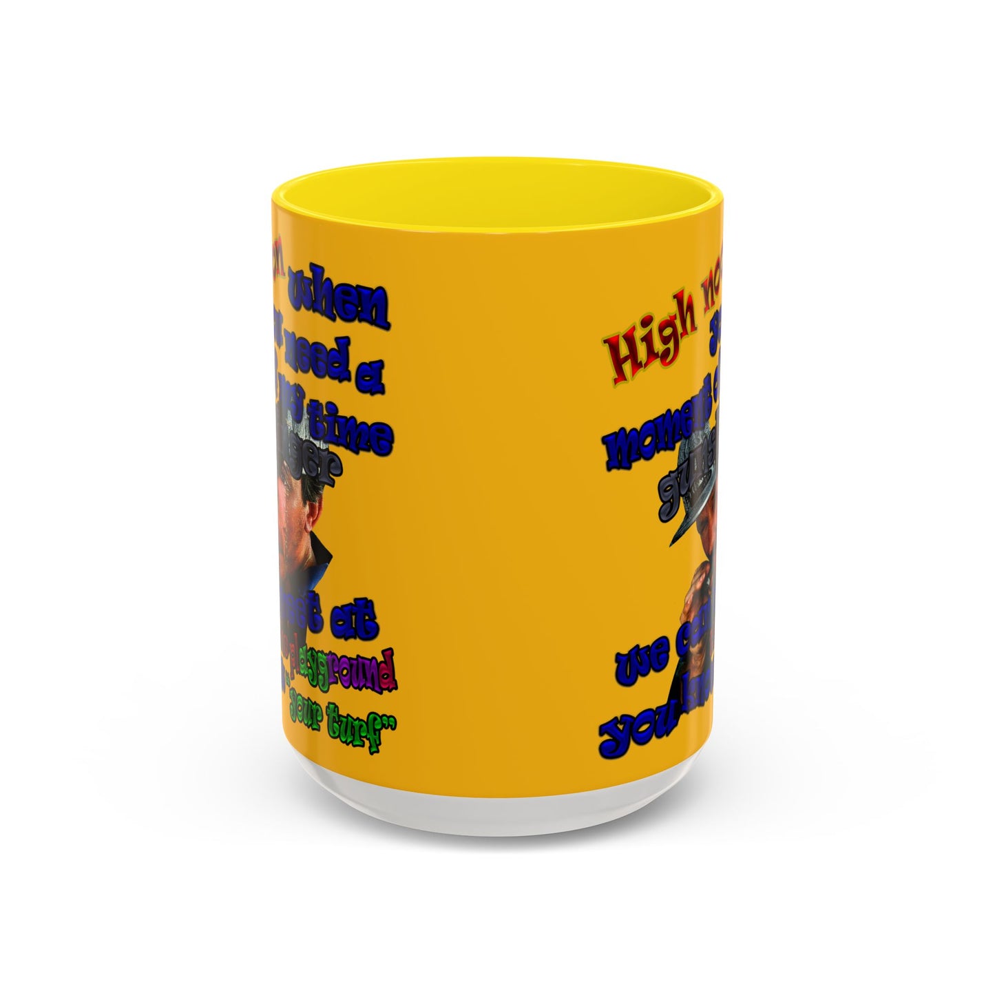 high noon - Accent Mug (yellow)