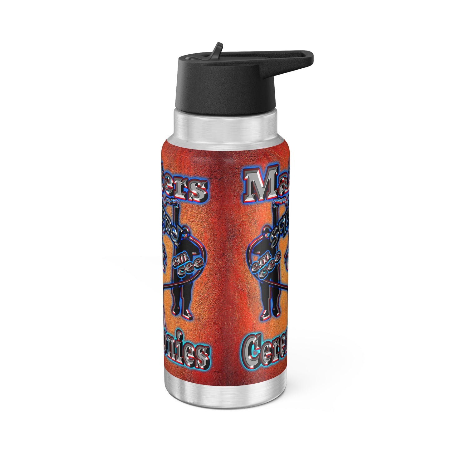 em cee squared - Gator Tumbler, 32oz (burnt orange)