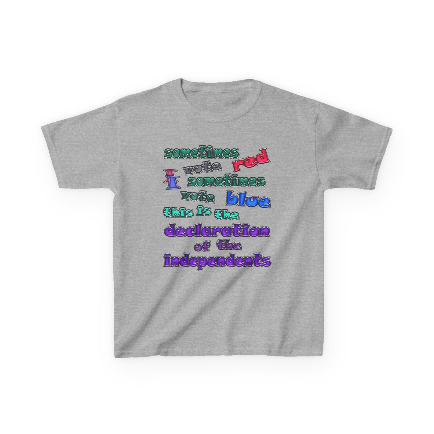 declaration of the independents - Kids Heavy Cotton™ Tee