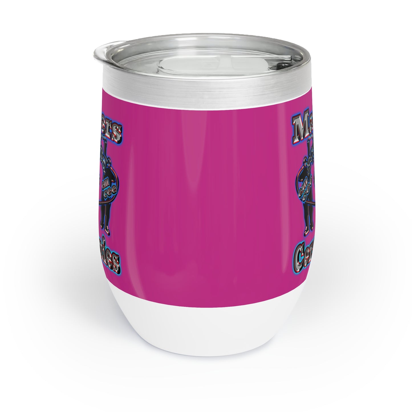 em cee squared - Chill Wine Tumbler (pink)