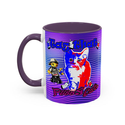 tag that - Accent Mug (purple wave)