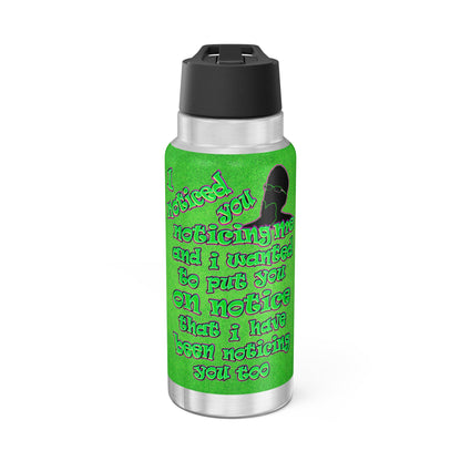 noticed you noticing - Gator Tumbler, 32oz  (green turf)