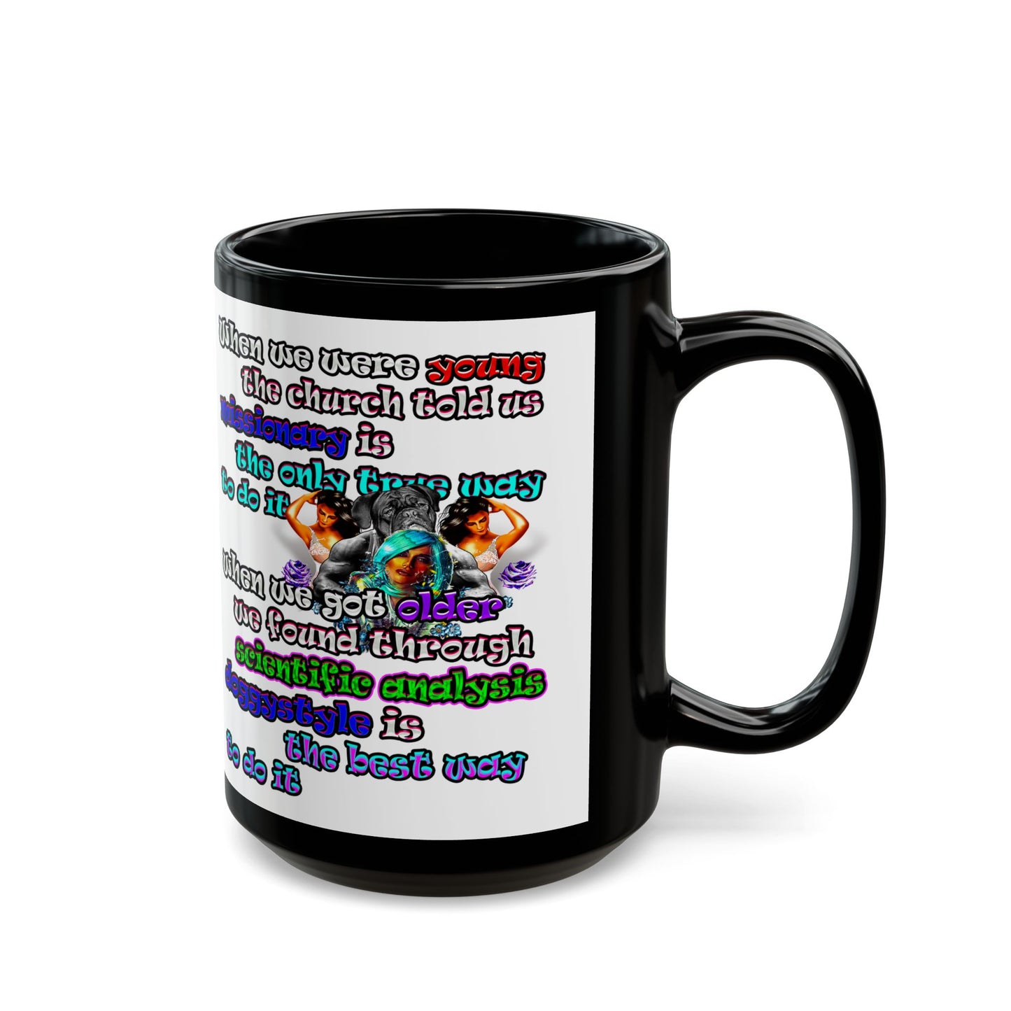 doggystyle - Black Mug (white)