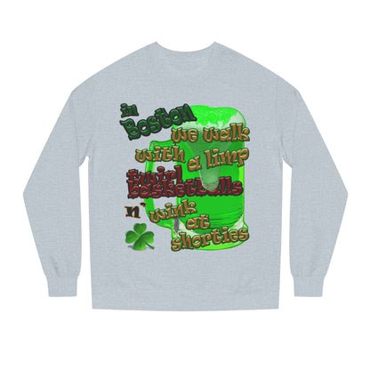 celtics logo - Unisex Crew Neck Sweatshirt