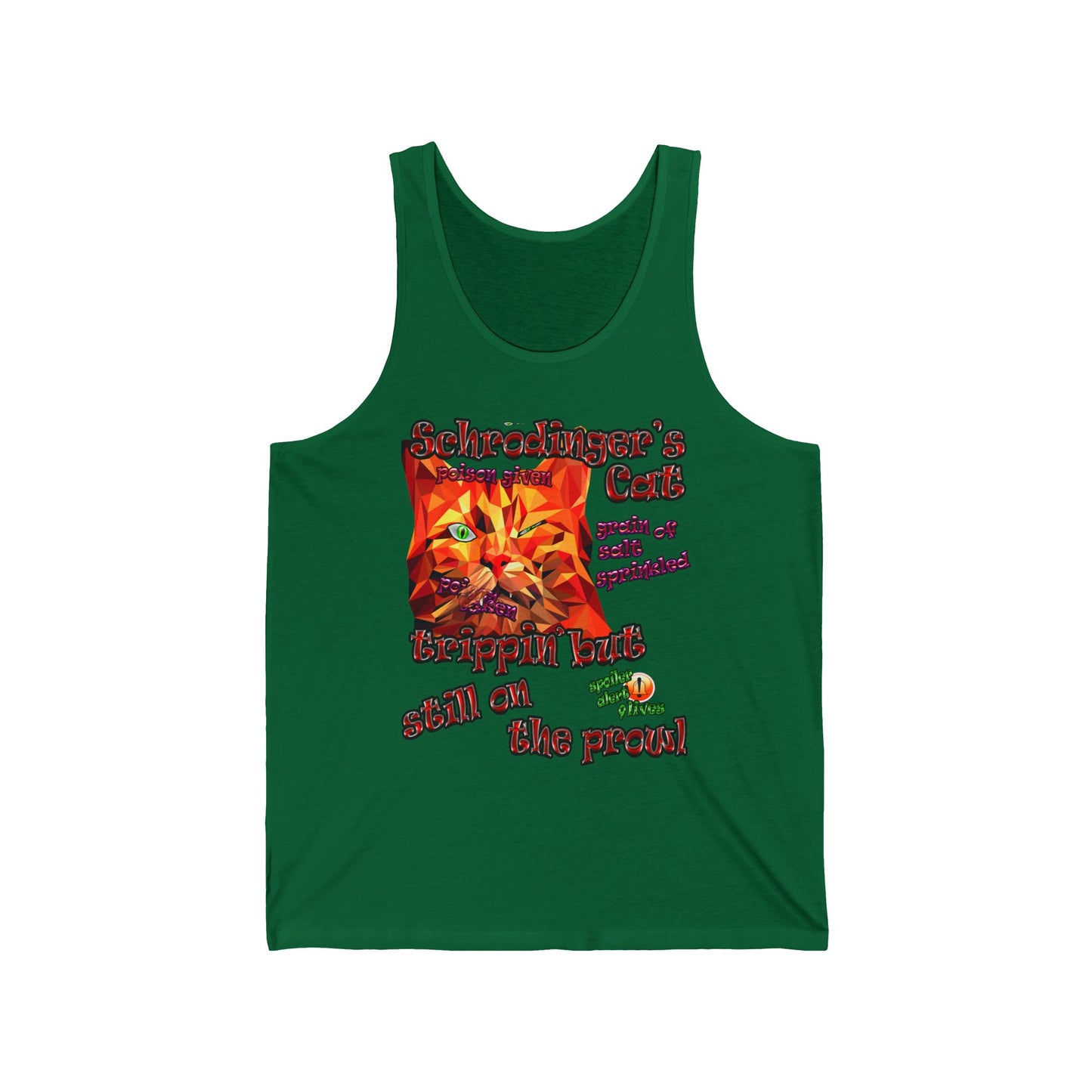 schrodinger's cat - Unisex Jersey Tank