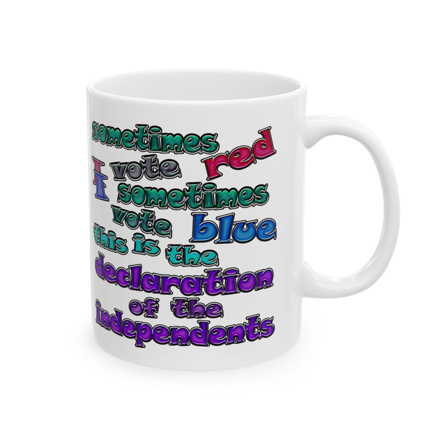 declaration of the independents - White Mug (white)