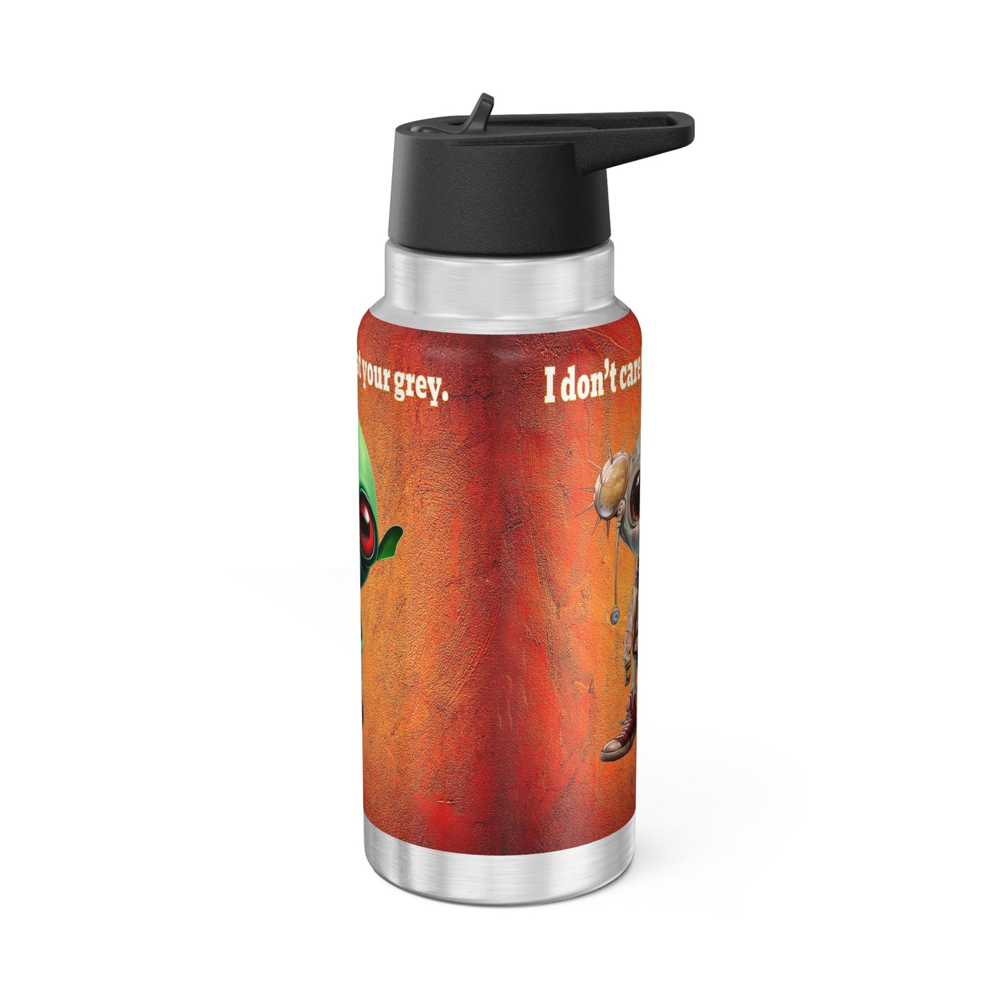I don't care that your grey - Gator Tumbler, 32oz  (burnt orange)