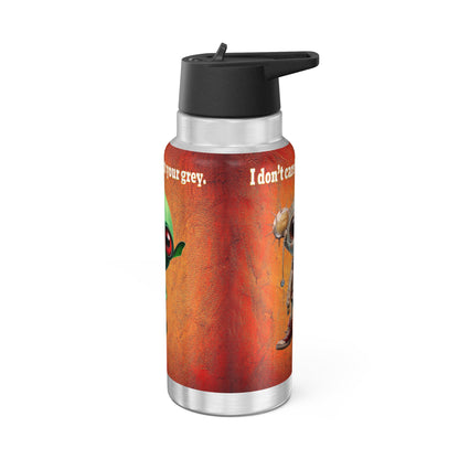 I don't care that your grey - Gator Tumbler, 32oz  (burnt orange)