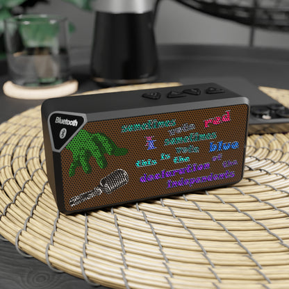 declaration of the independents - Jabba Bluetooth Speaker (brown)