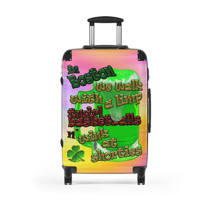 celtics logo - Suitcase (color blur)