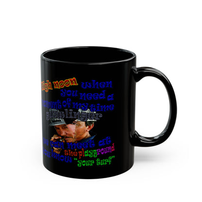 high noon - Black Mug (black)