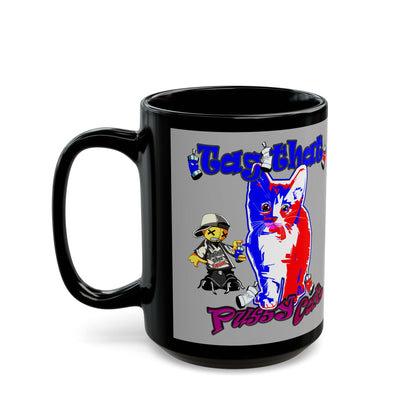 tag that - Black Mug (light grey)