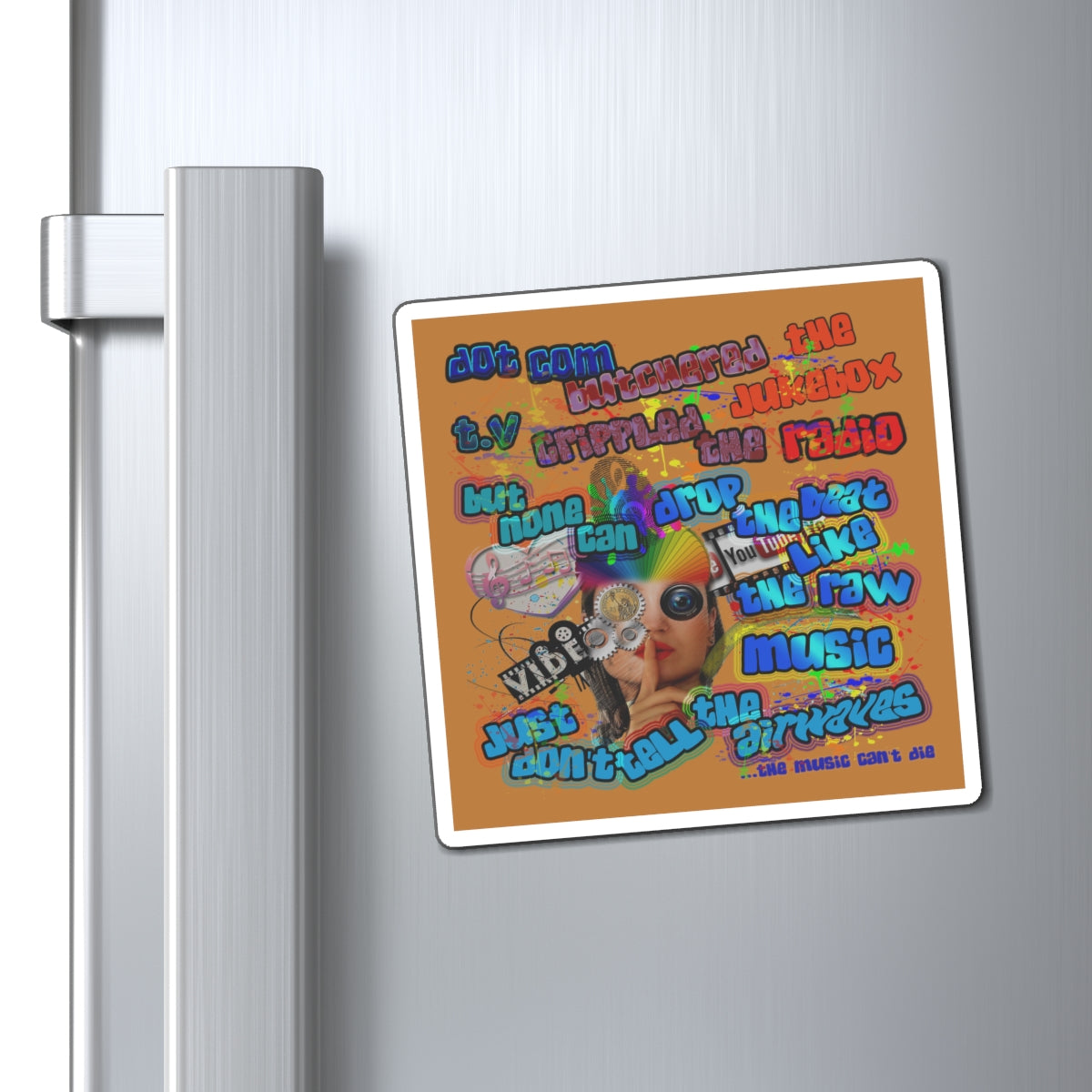 drop the beat - Magnets - (light brown)
