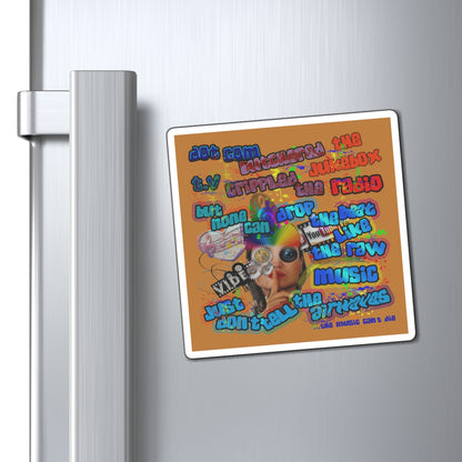 drop the beat - Magnets - (light brown)