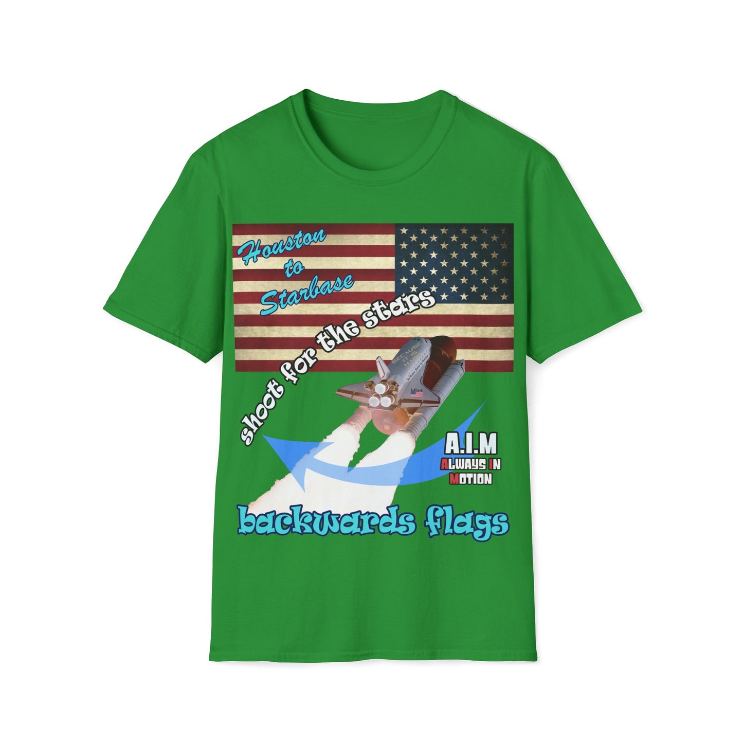 shoot for the stars - Unisex Softstyle T-Shirt
