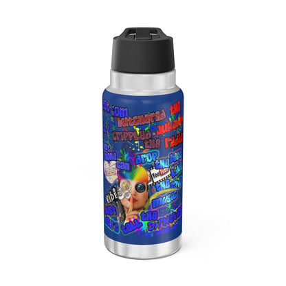 drop the beat - Gator Tumbler, 32oz (dark blue)