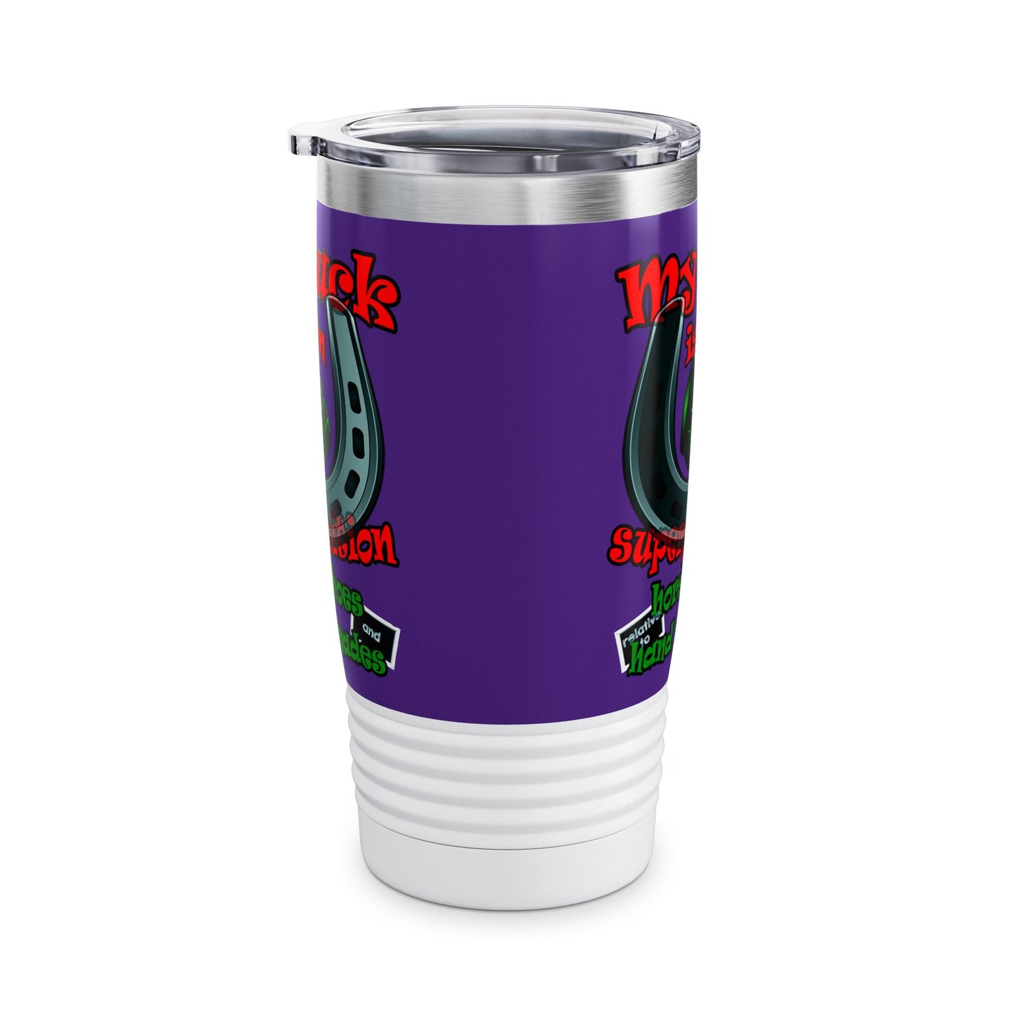 my luck - Ringneck Tumbler, 20oz (purple)