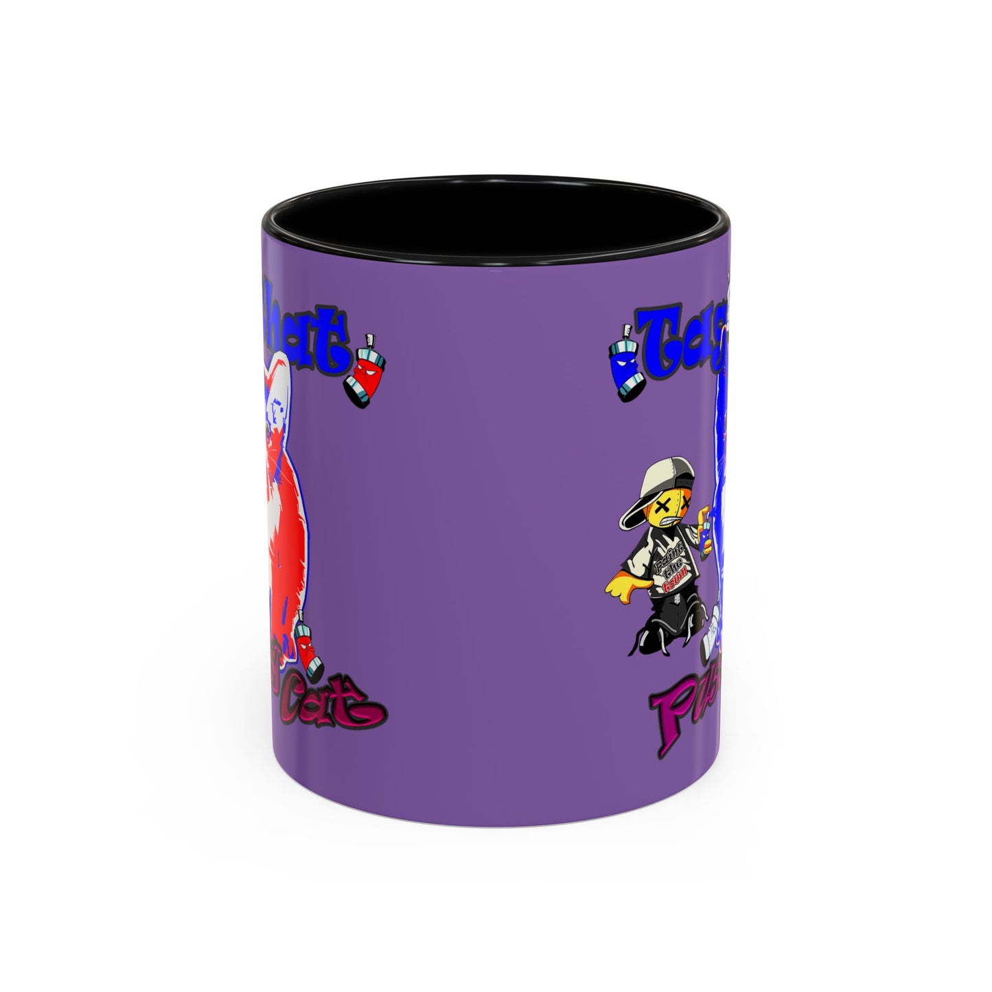 tag that - Accent Mug (light purple)