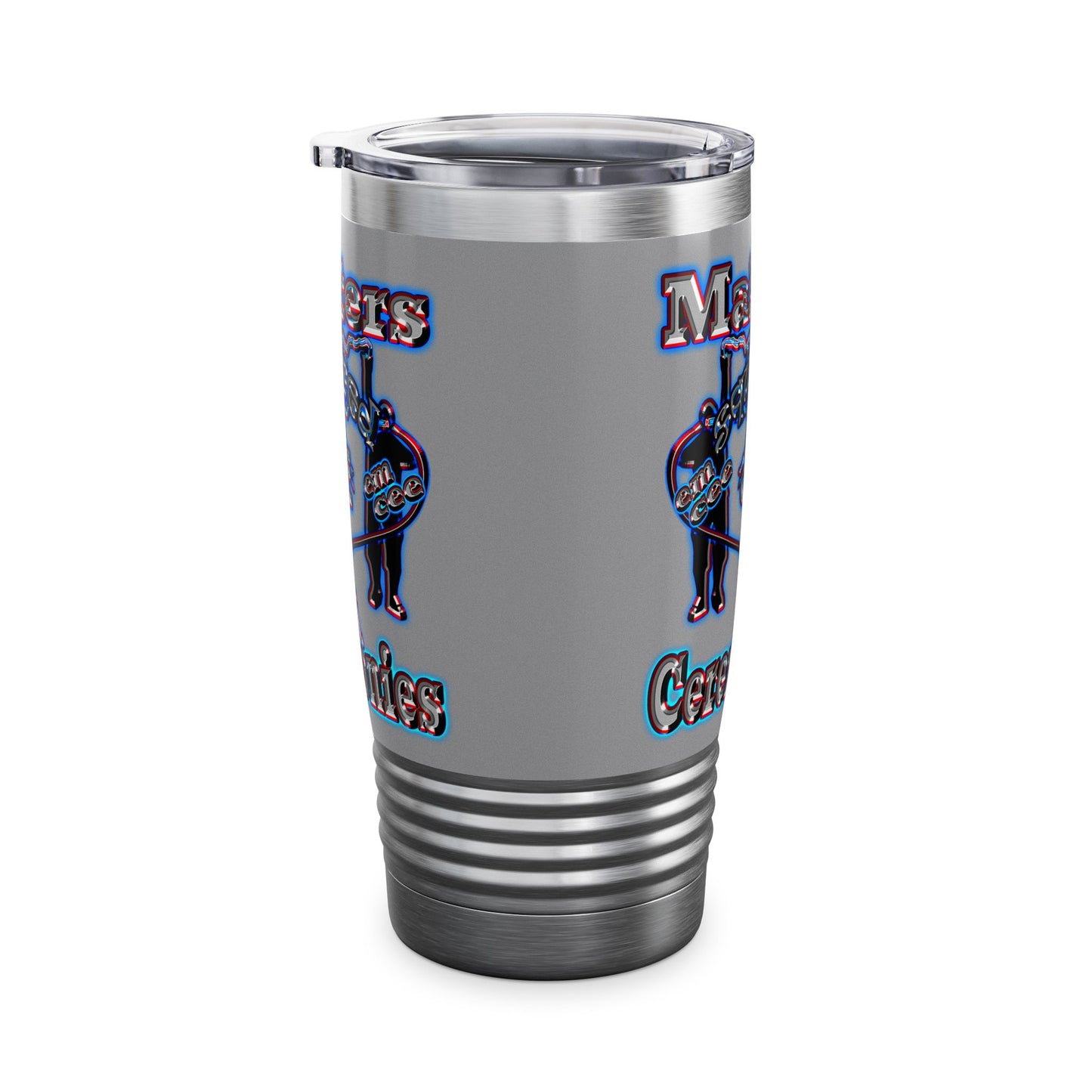em cee squared - Ringneck Tumbler, 20oz (grey)