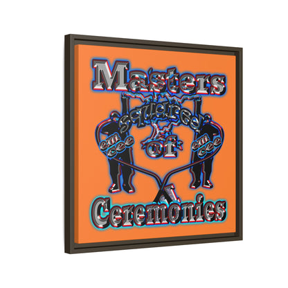 em cee squared - framed canvas art (crusta)