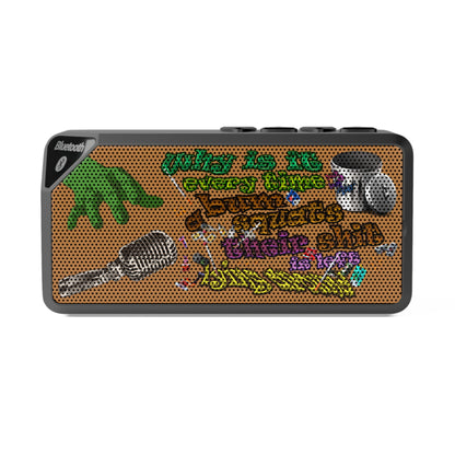 the bum's shit - Jabba Bluetooth Speaker (light brown)