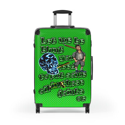 og - Suitcase (logo green)