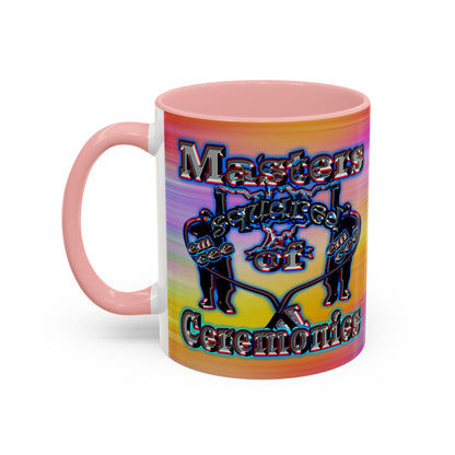 em cee squared - Accent Mug (color blur)
