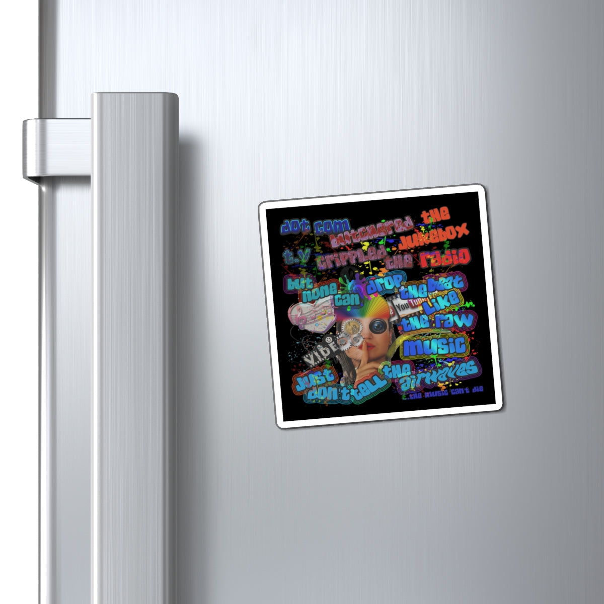 drop the beat - Magnets - (black)