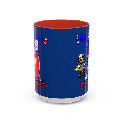 tag that - Accent Mug (dark blue)