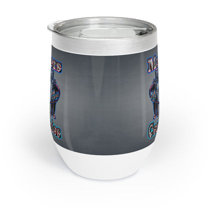 em cee squared - Chill Wine Tumbler (grey-light grey)