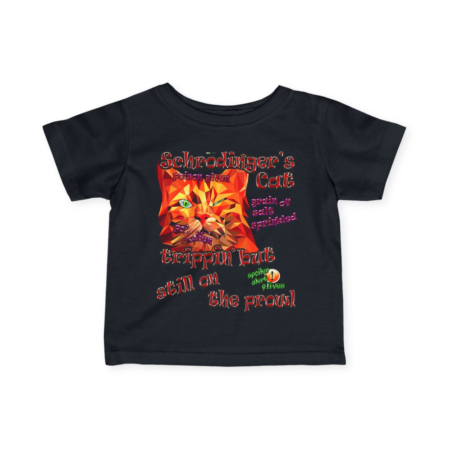 schrodinger's cat - Infant Fine Jersey Tee