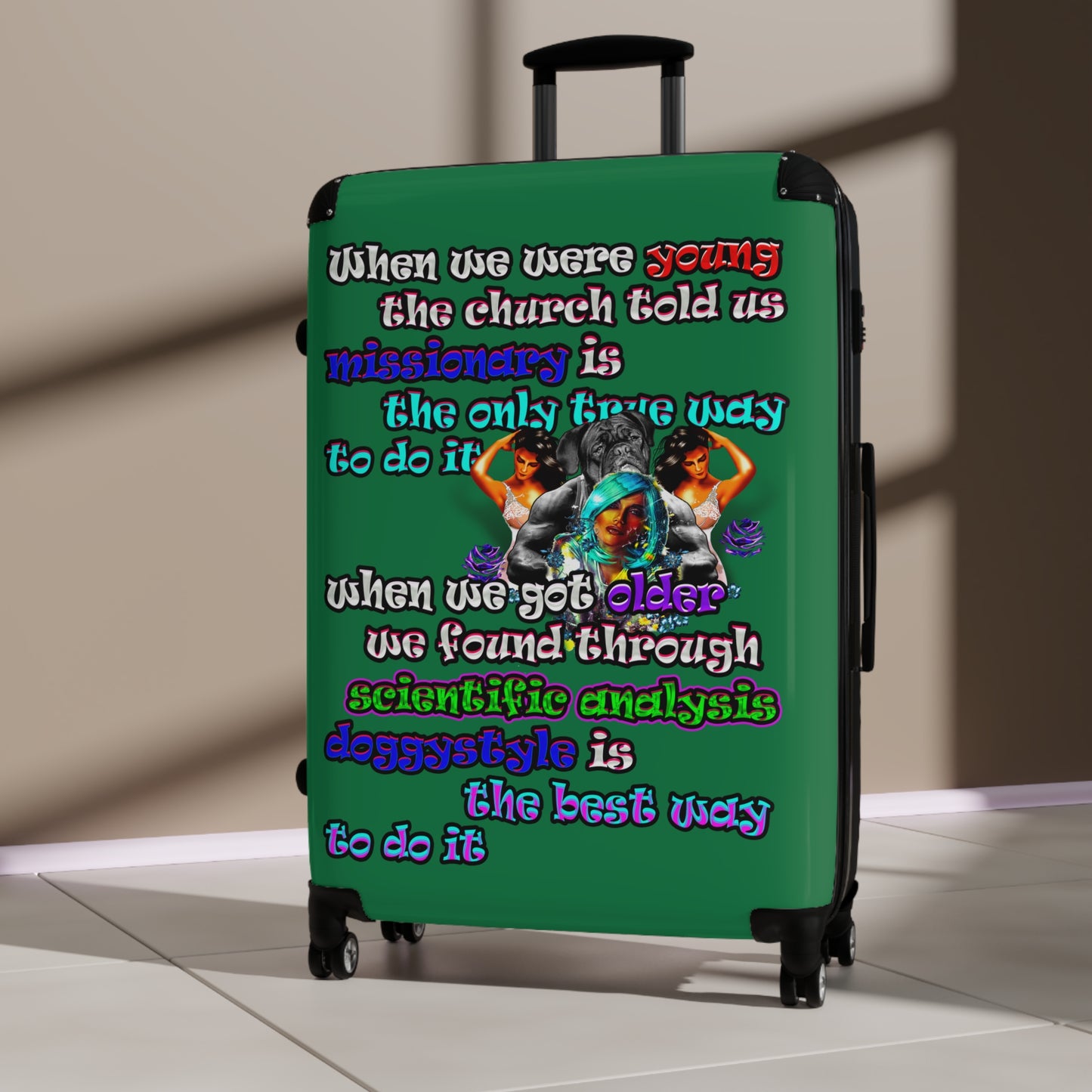 doggystyle - Suitcase (dark green)