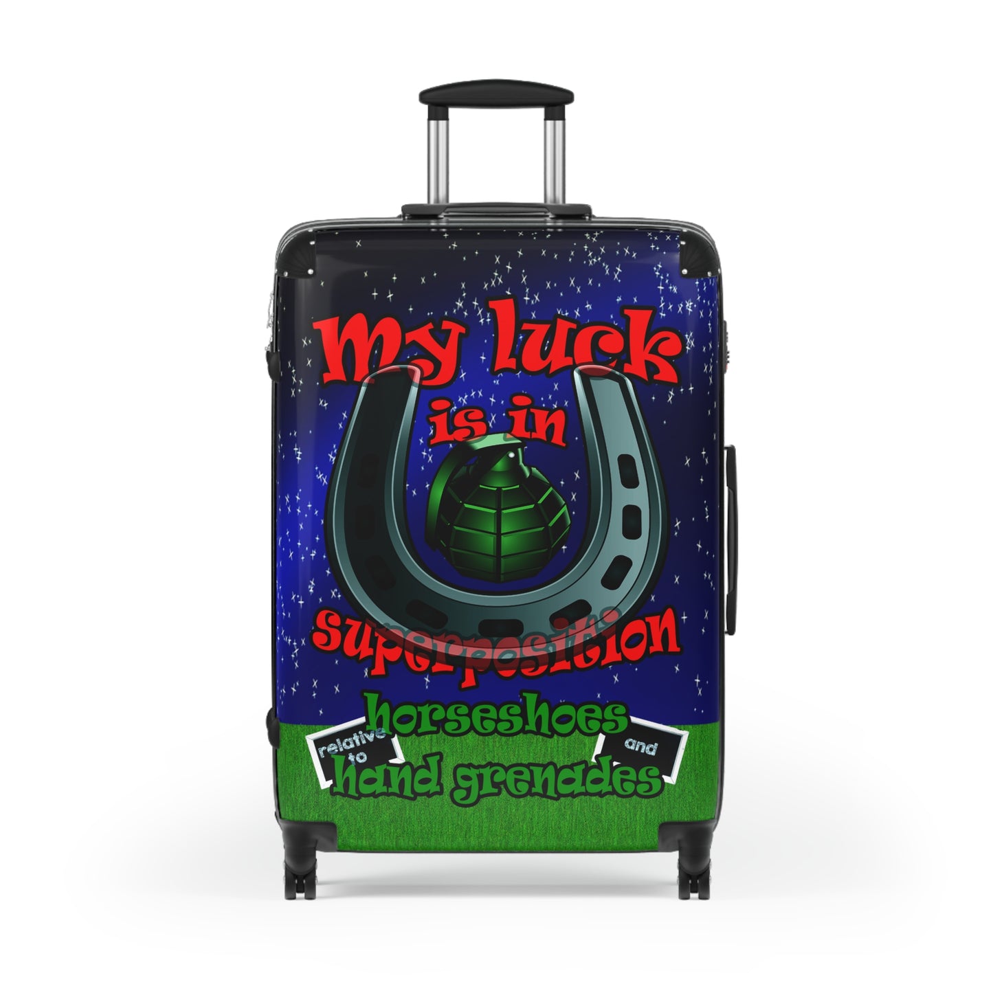 my luck - Suitcase ('snoops' background)