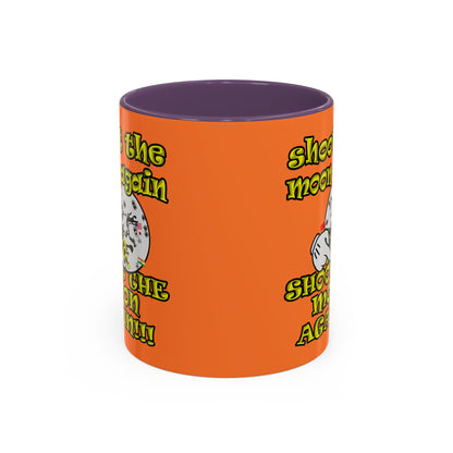shoot the moon again - Accent Mug (crusta)