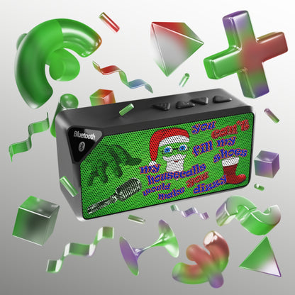 santa's shoes - Jabba Bluetooth Speaker (green turf)