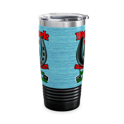 my luck - Ringneck Tumbler, 20oz (faded blue)