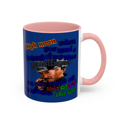 high noon - Accent Mug (dark blue)