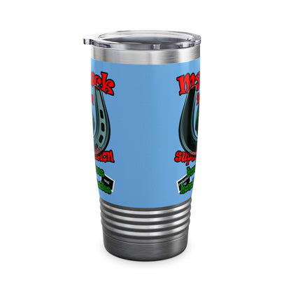 my luck - Ringneck Tumbler, 20oz (light blue)