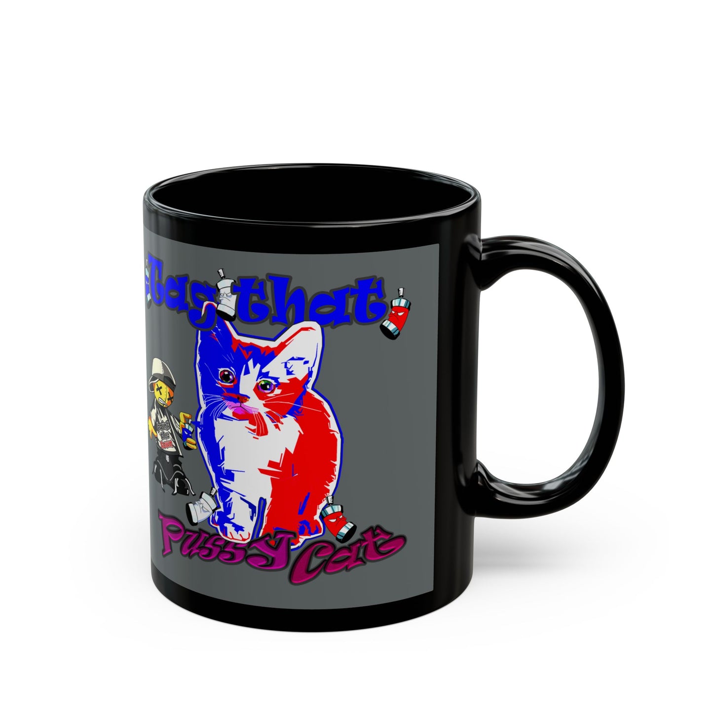 tag that - Black Mug (dark grey)
