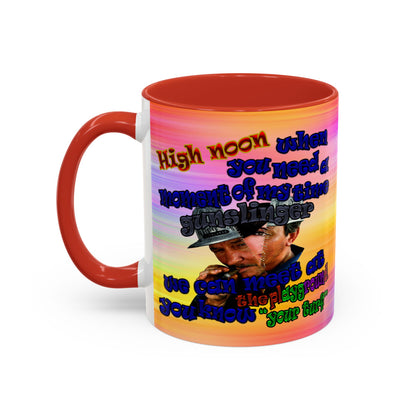 high noon - Accent Mug (color blur)