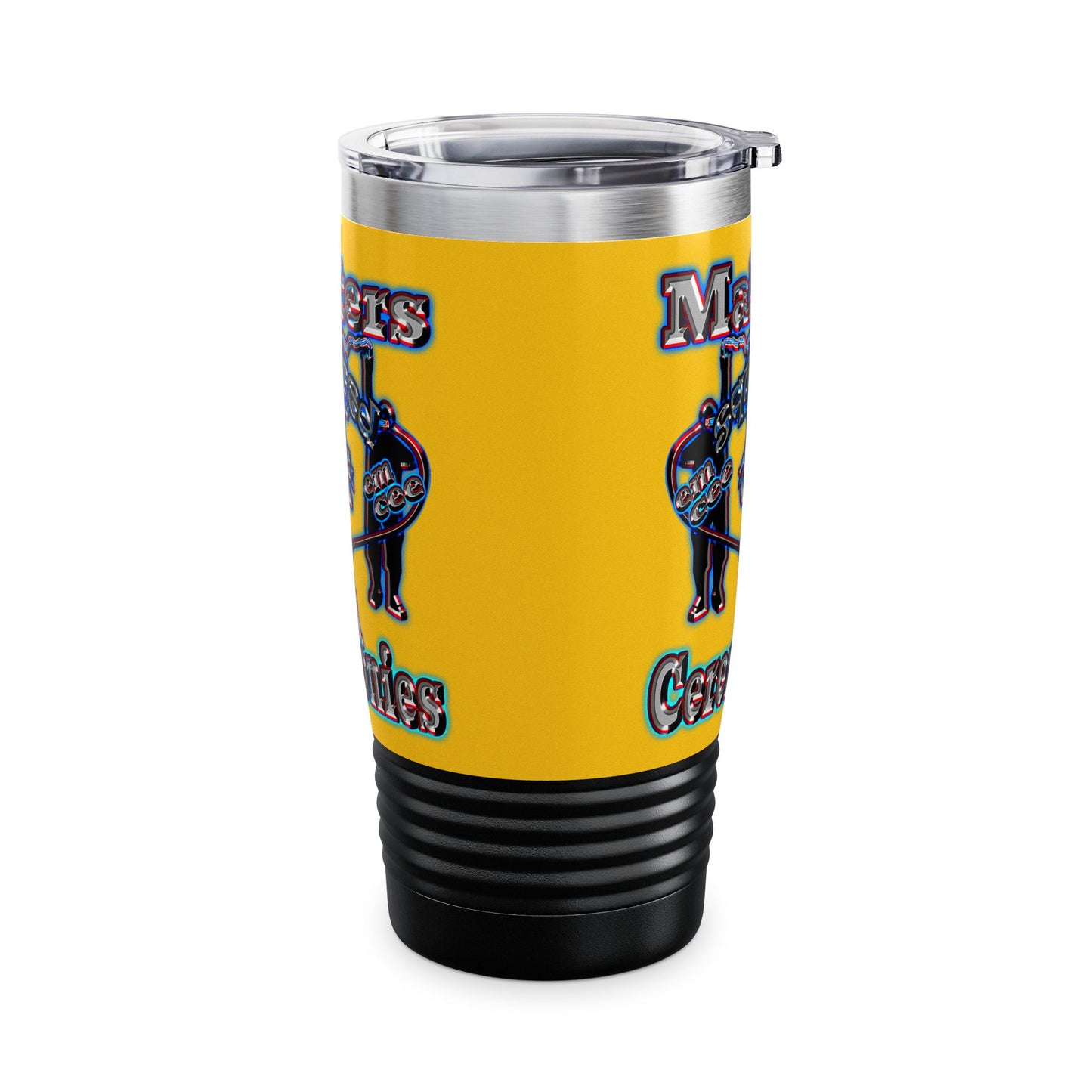 em cee squared - Ringneck Tumbler, 20oz (yellow)