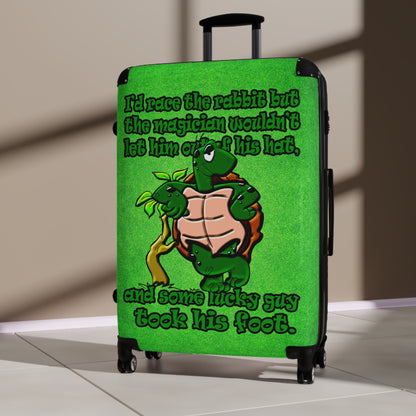 turtle race - Suitcase (green turf)