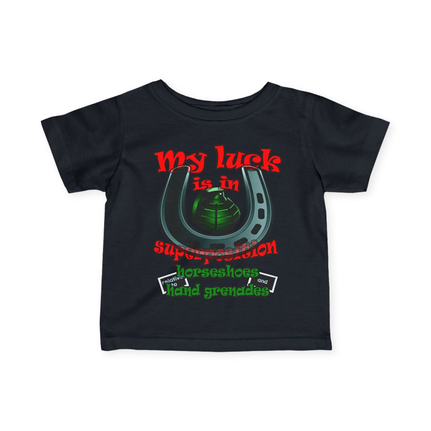 my luck - Infant Fine Jersey Tee