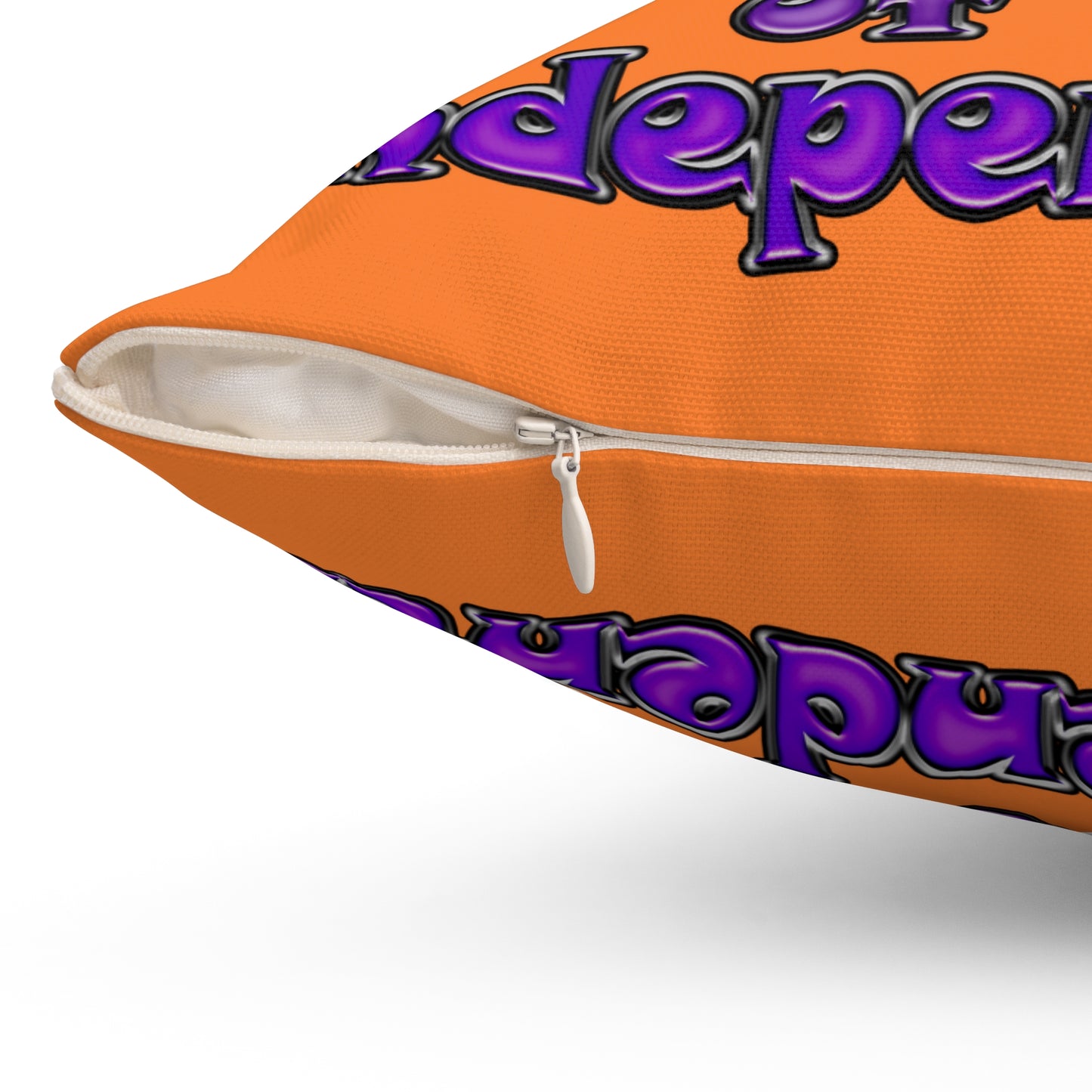 declaration of the independents - Spun Polyester Square Pillow - (crusta)