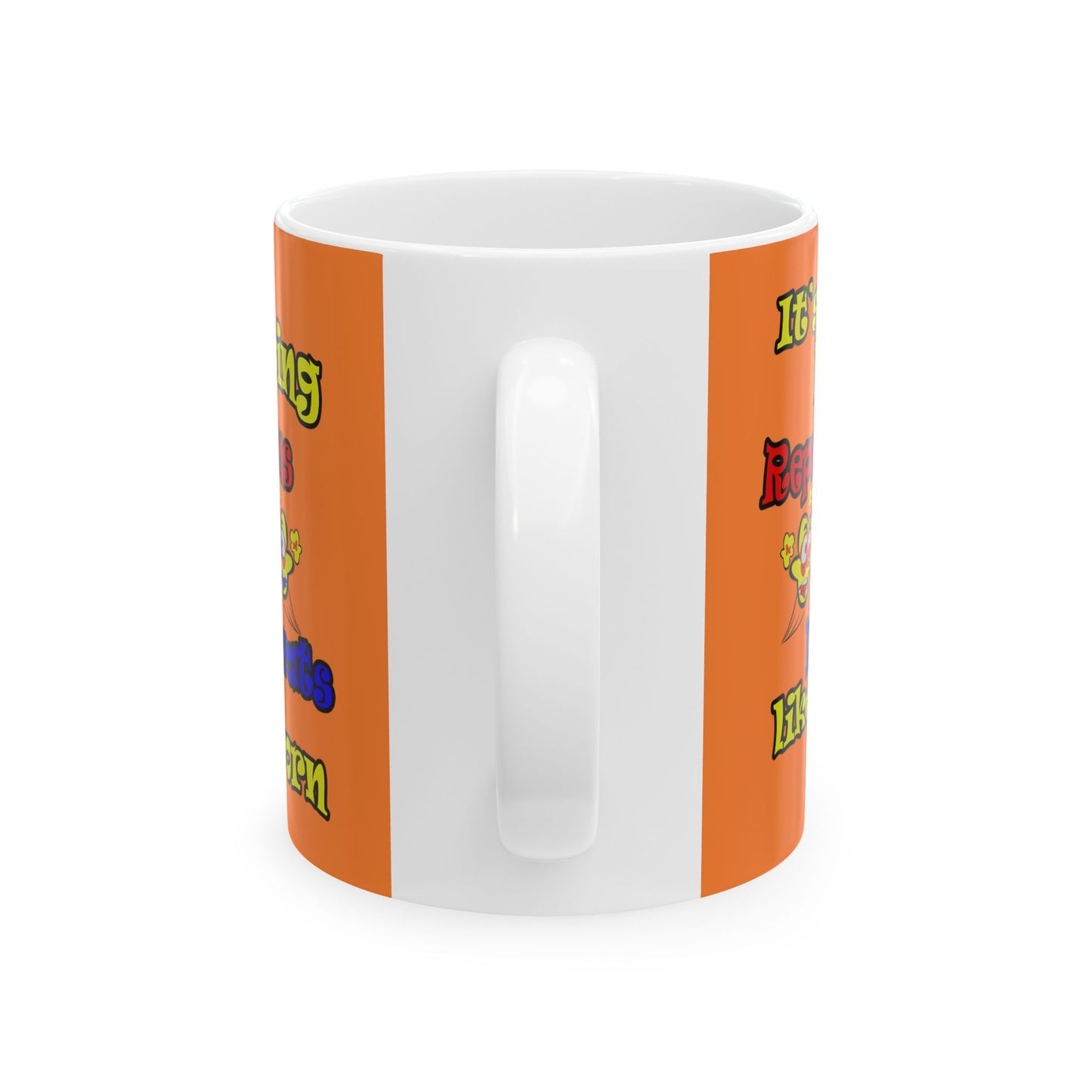 popping like popcorn - White Mug (crusta)
