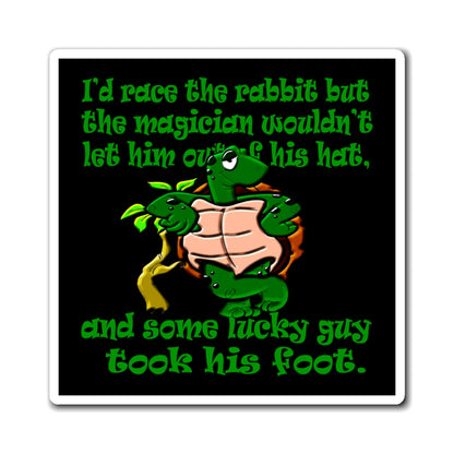 turtle race - Magnets - (black)
