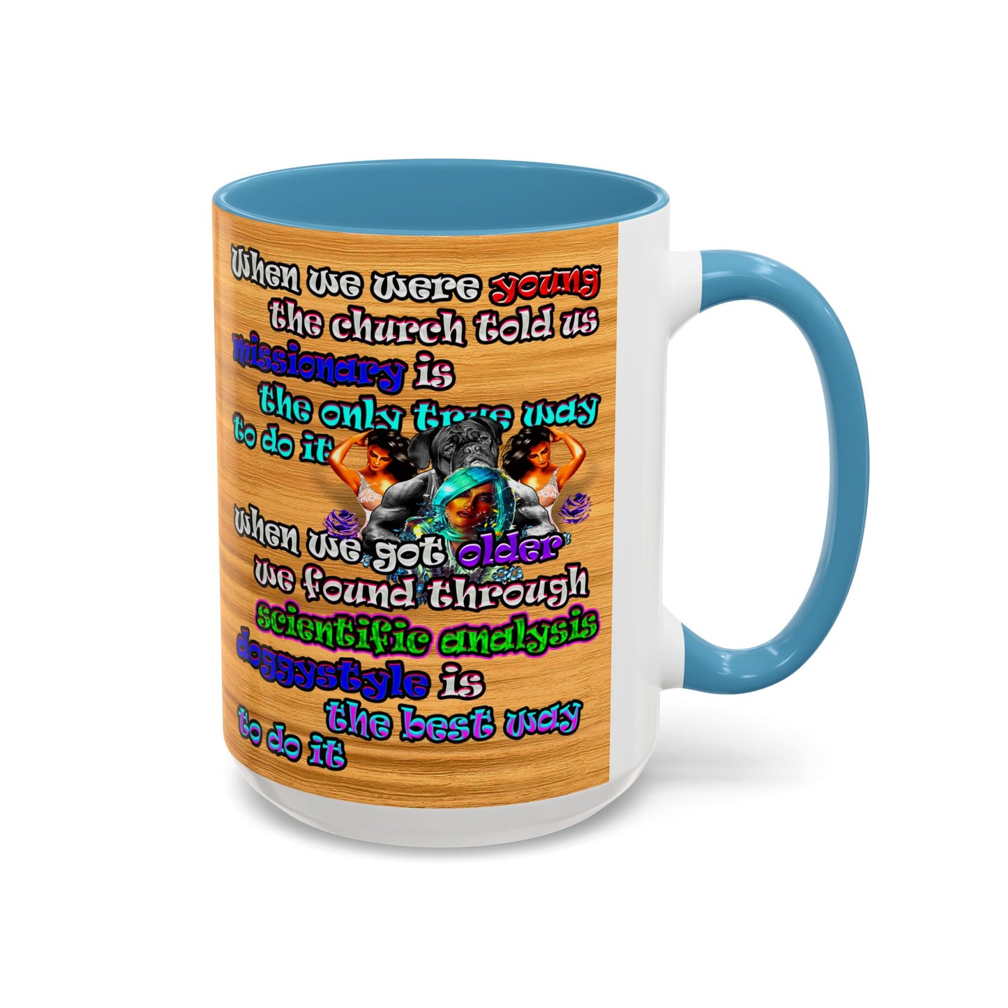 doggystyle - Accent Mug (butterscotch wood finish)